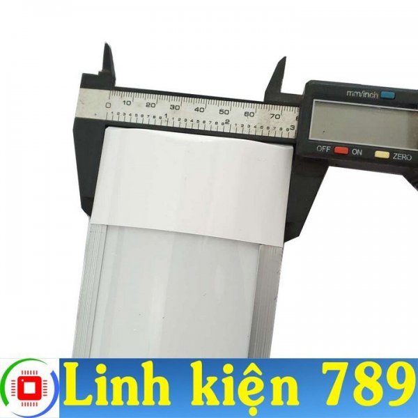 Đèn LED 12V 24V 36V 48V đèn tuýp LED bán nguyệt 12-36VDC 1.2m 36W